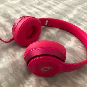 Pink Beats Solo Headphones